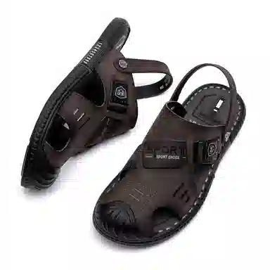 圣大骑士 外穿休闲防滑耐磨 沙滩凉鞋 男款