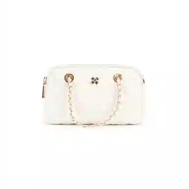 红蜻蜓 头层牛皮 斜挎包 菱格链条 女款 多色