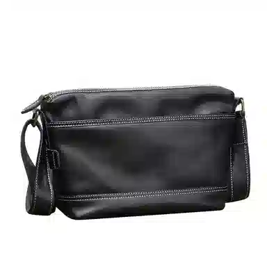 DOSRFINI Men's Leather Messenger Bag