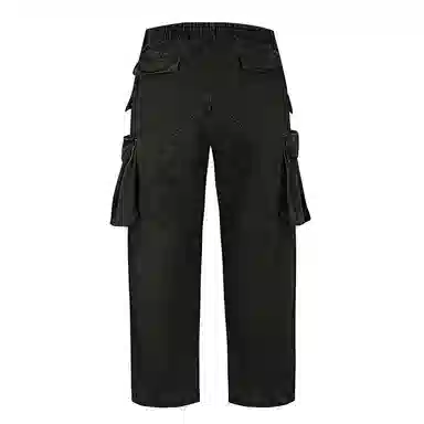 赞仕 阔腿伞兵裤工装裤小众新款宽松设计感休闲裤 男女同款