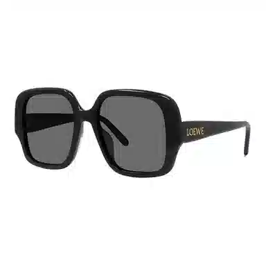 LOEWE Square Acetate Sunglasses Black
