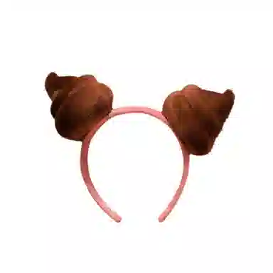 嗷嗷熊 创意搞怪便便发箍 可爱治愈 玩偶周边