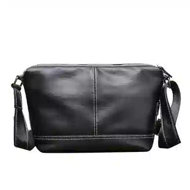 DOSRFINI Men's Leather Messenger Bag