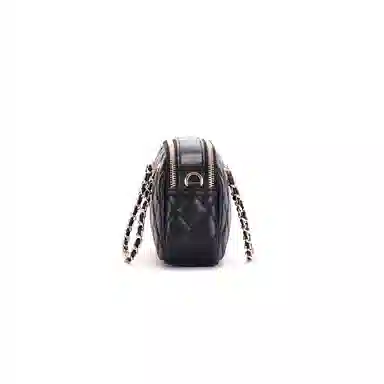 红蜻蜓 头层牛皮 斜挎包 菱格链条 女款 多色