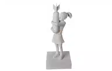 Banksy Bomb Hugger 32cm