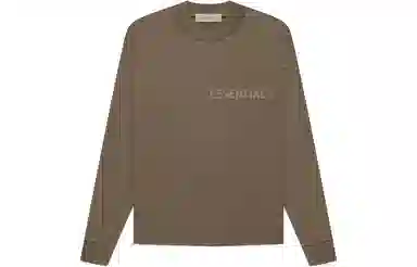Fear of God Essentials FW22 Ls Tee Wood