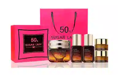 雅诗兰黛 小棕瓶 熬夜眼霜 面部精华液 尊享黑粉礼遇 淡纹紧致保湿修护