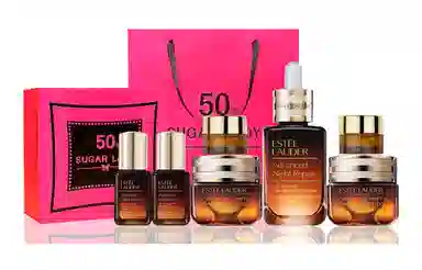 雅诗兰黛 小棕瓶 熬夜眼霜 面部精华液 尊享黑粉礼遇 淡纹紧致保湿修护