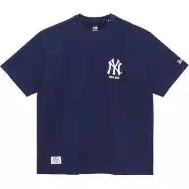 New Era x MLB Yankees Navy Tee