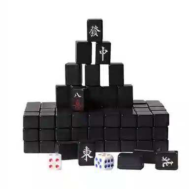 一点潮玩 迷你小麻将 小型手搓牌 桌游 便携乐趣聚会