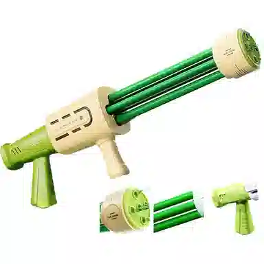 贝杰斯 喷水枪 呲水枪 抽水抽拉式水炮 户外玩水 打水仗神器 枪型玩具