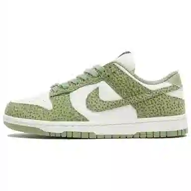 Nike Dunk LOW Safari PrintOil Green