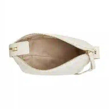 百思图休闲简约时尚小众设计单肩斜挎包女款