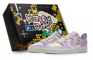 Nike Court Borough Low GS Purple White