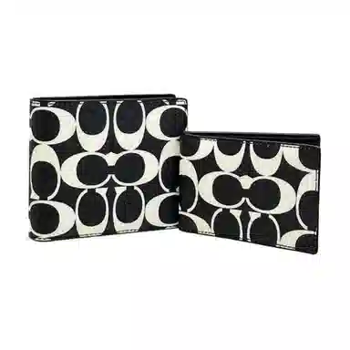 COACH 3 IN 1 Wallet 11 Classic Signature