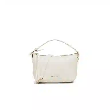 百思图休闲简约时尚小众设计单肩斜挎包女款