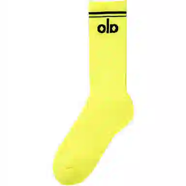 alo yoga Retro Letter Socks