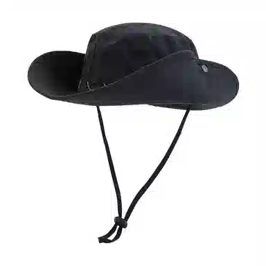 梦特娇 西部风大檐可翻折户外露营登山徒步防紫外线 合成纤维 渔夫帽 男女同款情侣款