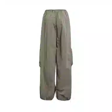 High Street Sweet Spicy Wide-leg Cargo Pants Women