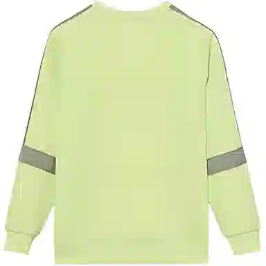 安踏儿童 拼色字母图案印花圆领卫衣 儿童款 华青绿