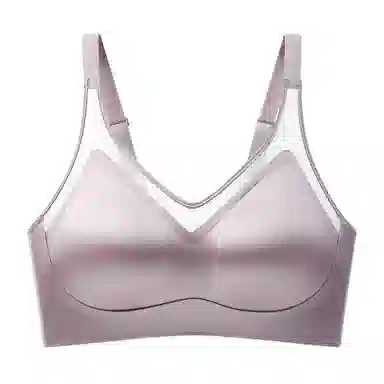 莫代尔 纯色聚拢防垂舒适文胸 女款