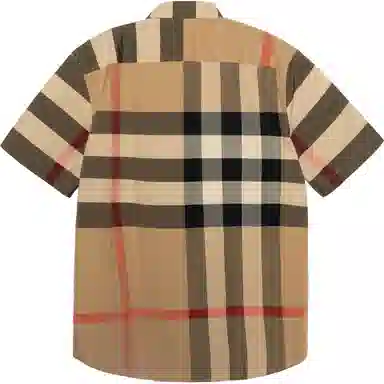 Burberry Check Short Sleeve Shirt