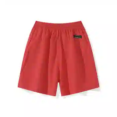 三体 水滴系列 美式复古简约基础纯色宽松百搭多巴胺高街潮牌时尚舒适透气薄款篮球跑步健身学生多巴胺休闲短裤 男女同款