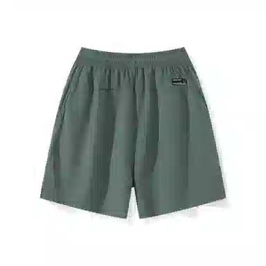 三体 水滴系列 美式复古简约基础纯色宽松百搭多巴胺高街潮牌时尚舒适透气薄款篮球跑步健身学生多巴胺休闲短裤 男女同款