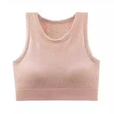 欧迪芬 透气速干轻薄贴身侧收美背自带胸垫运动背心 女款