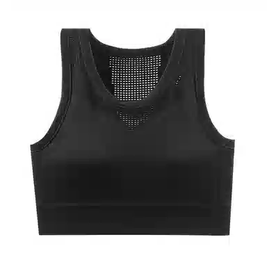 欧迪芬 透气速干轻薄贴身侧收美背自带胸垫运动背心 女款