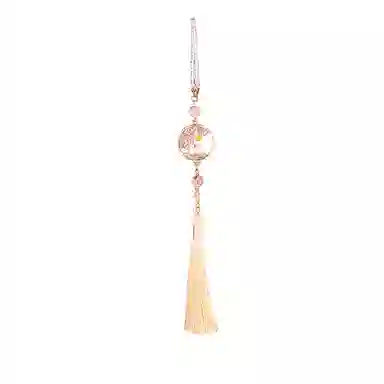 圣所 樱花兔-橘 新中式旗袍压襟古风胸针汉服茶服 挂件 女款