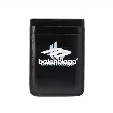 Balenciaga Cash Card Holder Black