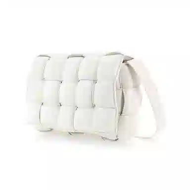 Bottega Veneta Cassette Chalk White