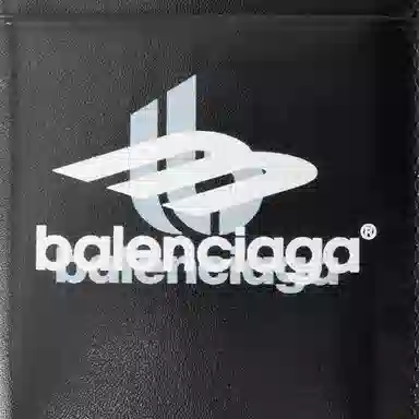 Balenciaga Cash Card Holder Black