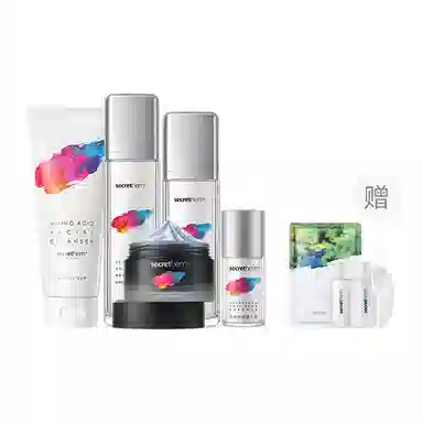 他秘 海葡萄控油水乳套装 海葡萄益生菌水乳祛痘控油水乳套装 抗痘控油祛痘水油平衡 四件套 五件套