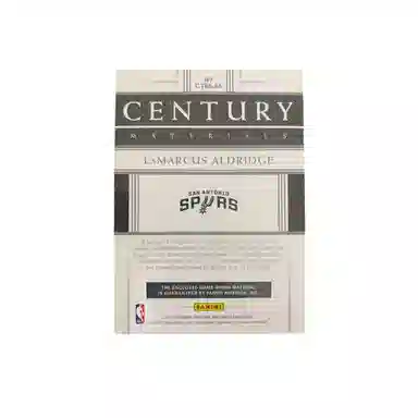 PANINI 2017-18 century patch 2525