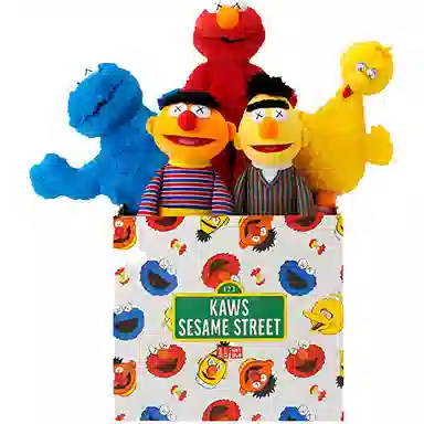 UNIQLO x KAWS Sesame Street Plush
