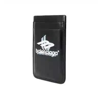 Balenciaga Cash Card Holder Black