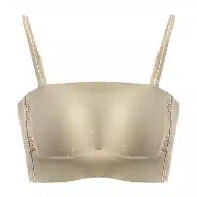 多情猫 字母纯色防走光文胸 女款