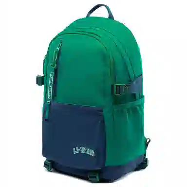 LiNing Backpack Cadmium Green Deep Blue