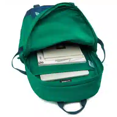 LiNing Backpack Cadmium Green Deep Blue