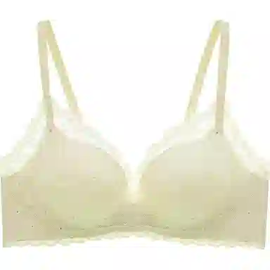 曼妮芬 小胸聚拢大胸显小舒适蕾丝文胸 女款