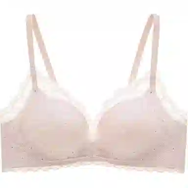 曼妮芬 小胸聚拢大胸显小舒适蕾丝文胸 女款