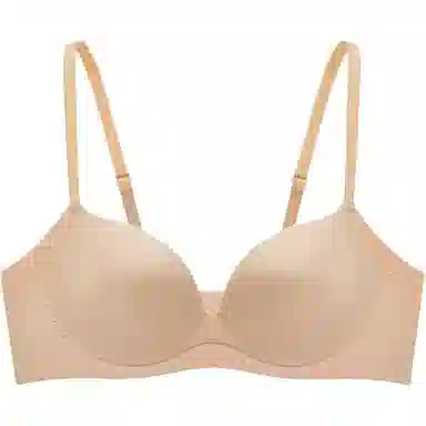 曼妮芬 光面无痕纯色简约舒适聚拢收副乳文胸 女款