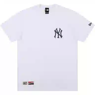 New Era MLB Yankees Logo T-Shirt White