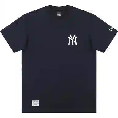 New Era x MLB Letter Print T-Shirt Navy