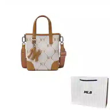 MLB Cream Shoulder Bag