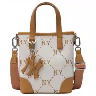 MLB Cream Shoulder Bag