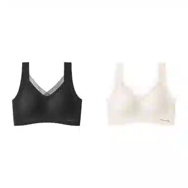 俞兆林 无痕运动小胸聚拢显大上托收副乳防下垂软支撑无钢圈文胸 女款 组合装