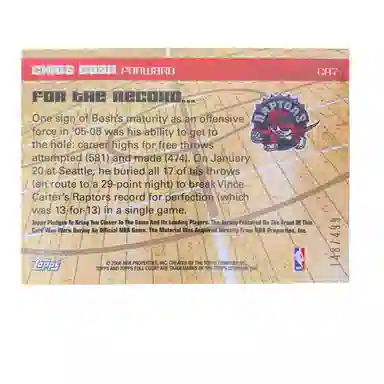 Topps 2006 Full Court 499